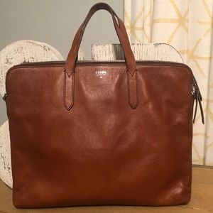 Fossil laptop workbag